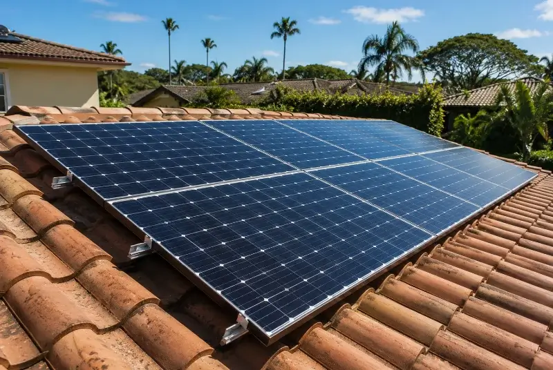 Installation de panneaux solaires à Paradou