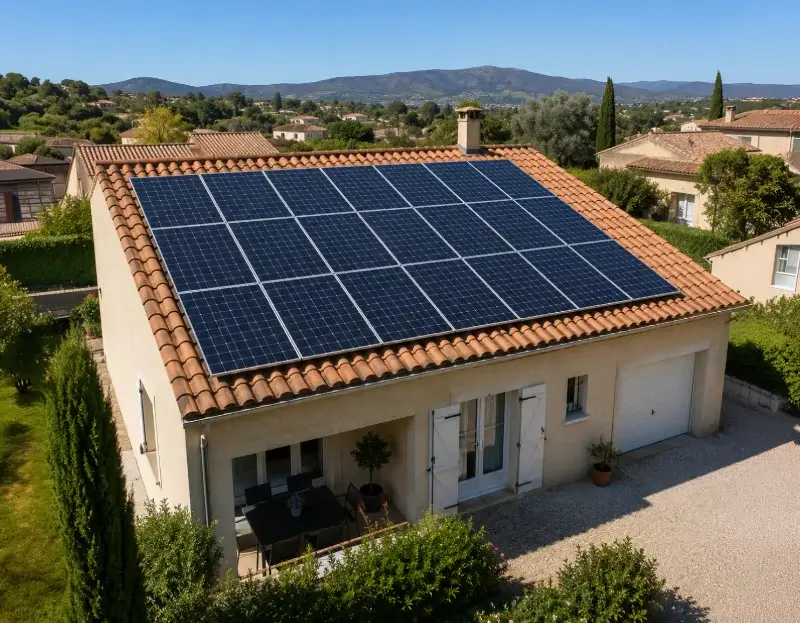 Prime à l'autoconsommation panneaux solaires Paradou — aide financière de l'État